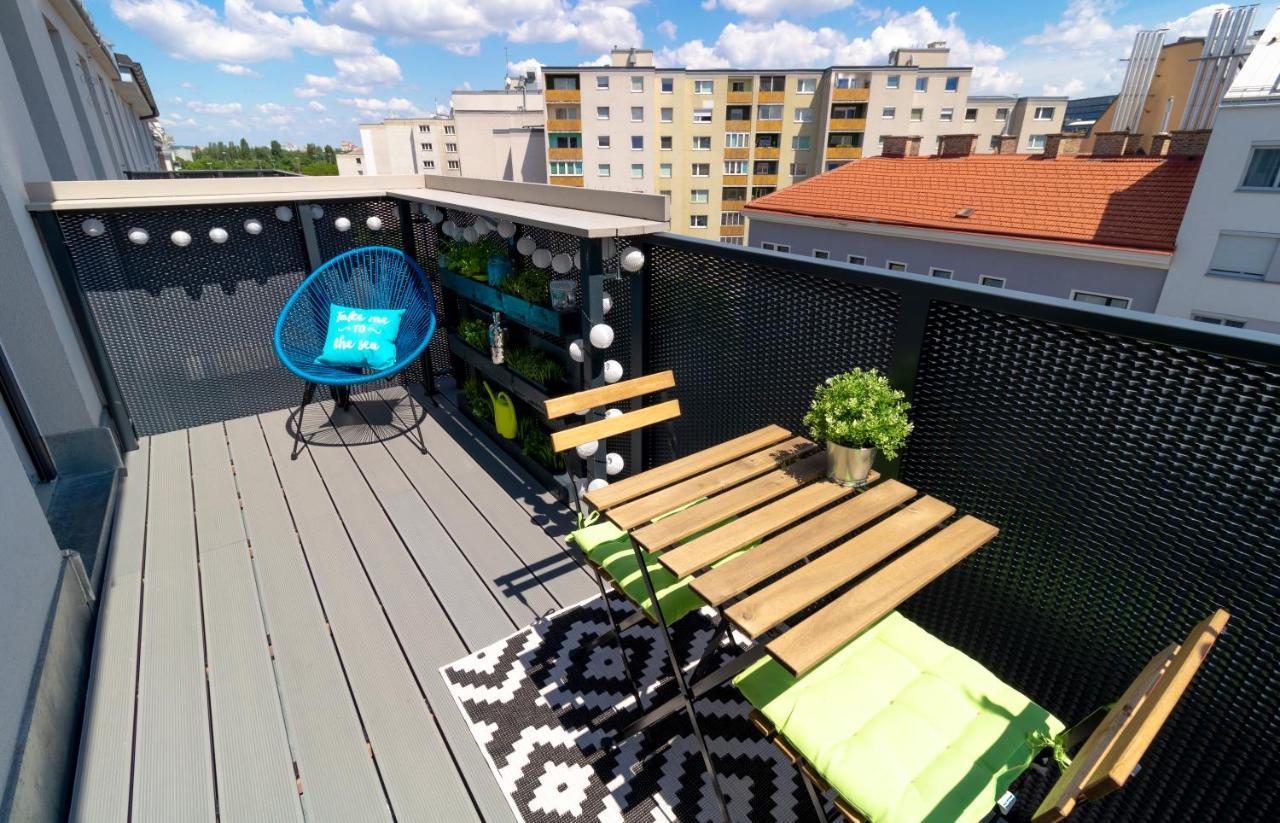 Boutique Sky City Apt. With Balcony / Top Spot Vídeň Exteriér fotografie